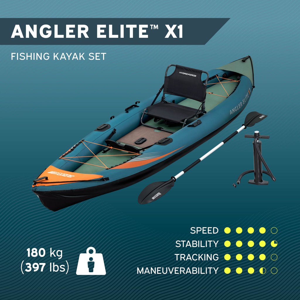 Hydro Force Angler Elite X1 Fishing Kayak
